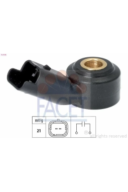 FACET 9.3138 | Vuruntu Sensörü Opel Crosslandx-Corsa F-Grandland X / 108 2008 206 207 208 3008 301 307 308 I II 406 407 5008 508 607 807 Partner Berlingo