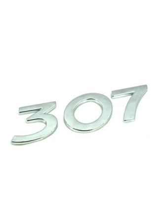 İTHAL 8665C1 | Peugeot 307 2001-2009 307 Bagaj Yazısı Yansanayi