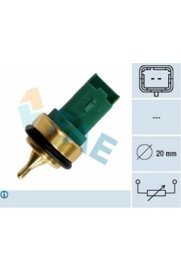 FAE 33707 | Hararet Müşürü 00-206-207-307-308-C2-C3-C4 1.4-1.6 16V