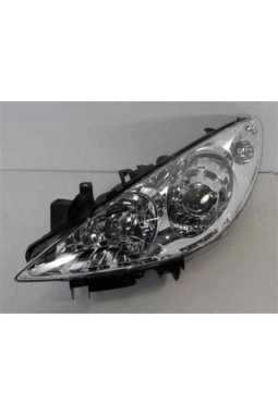 İTHAL 620886 | Peugeot 307 2006-2009 Sol Ön Far Makyajlı Kasa