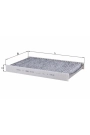 MAHLE LAK138 | Polen Filtresi 03-307-308-1007-C2-C3-C4 + Ca