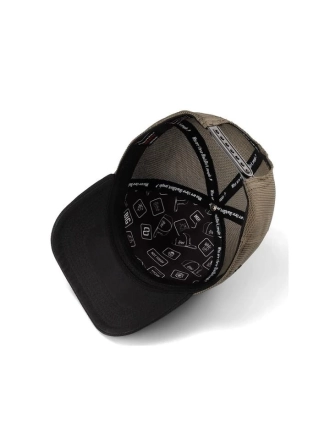 Blackbörk Siyah-Haki Cordura Kumaş Şapka (Cap) Aslan Logo