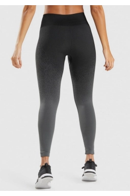 Gymshark Adapt Ombre Seamless Siyah Tayt