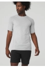 AloYoga Actiwear Seamless Kısa Kol Gri T-Shirt