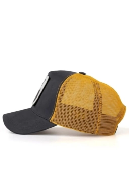 Blackbörk Premium Antrasit-Sarı Şapka (Cap)