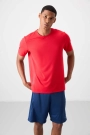 Femora O Yaka Standart Kalıp Aktif Spor Erkek T-Shirt