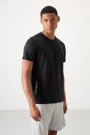 Femora O Yaka Standart Kalıp Aktif Spor Erkek T-Shirt