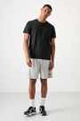 Femora O Yaka Standart Kalıp Aktif Spor Erkek T-Shirt