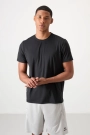 Femora O Yaka Standart Kalıp Aktif Spor Erkek T-Shirt