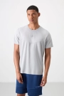 Femora O Yaka Standart Kalıp Aktif Spor Erkek T-Shirt