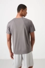 Femora O Yaka Standart Kalıp Aktif Spor Erkek T-Shirt