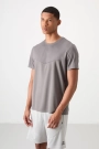 Femora O Yaka Standart Kalıp Aktif Spor Erkek T-Shirt