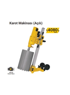 KAROT MAKİNESİ SÜTUN AÇILI 4080W RTRMAX  RTM6832