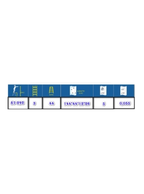 3+1 Basamaklı Standart Profil Merdiven