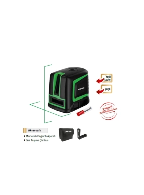 PL 135 DS LAZER ŞAKÜL DİSTOMAT YEŞİL LAZERLİ