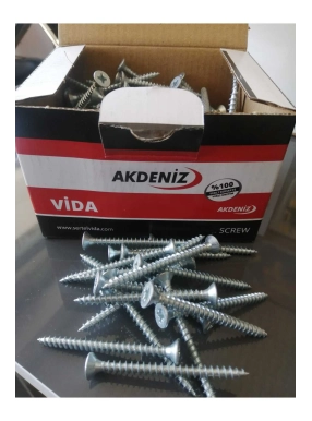 Sunta Vidası 5x60 (200 Adet) - 1 paket