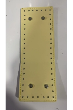 Renkli İlmekler Çanta Dikme Tabanı Oval  10x25 Ebatında
