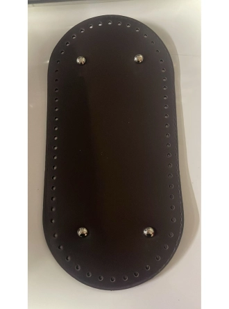 Renkli İlmekler Çanta Dikme Tabanı Oval  13x27 Ebatında