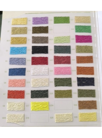 Renkli İlmeler Kağıt İp 1 Çile 200 250GRM ARASI