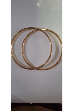 Renkli İlmekler Demir Yuvarlak Dikme Çanta Spor Sapı (14cm Çap)