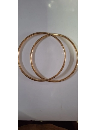 Renkli İlmekler Demir Yuvarlak Dikme Çanta Spor Sapı (16cm Çap)