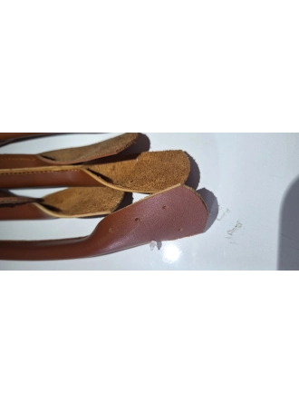 Renkli İlmekler Suni Deri Pelikan Model Dikme Çanta Omuz Askısı (45cm)