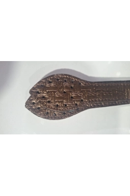 Renkli İlmekler Suni Deri Düz Model Dikme Çanta Omuz Askısı (60cm)