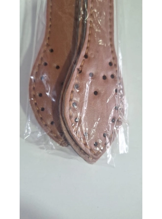 Renkli İlmekler Suni Deri Düz Model Dikme Çanta Omuz Askısı (60cm)