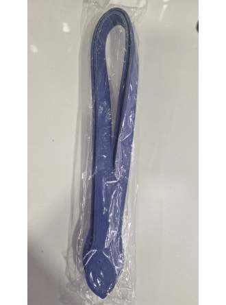 Renkli İlmekler Suni Deri Düz Model Dikme Çanta Omuz Askısı (60cm)