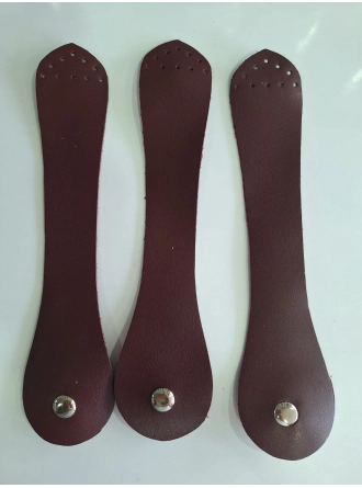  Renkli İlmekler Suni Deri Dikme Çanta Kapağı (Brit) - 21 cm