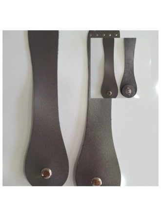  Renkli İlmekler Suni Deri Dikme Çanta Kapağı (Brit) - 21 cm