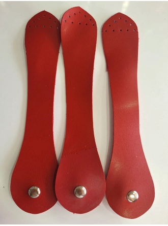  Renkli İlmekler Suni Deri Dikme Çanta Kapağı (Brit) - 21 cm