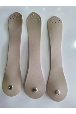  Renkli İlmekler Suni Deri Dikme Çanta Kapağı (Brit) - 21 cm