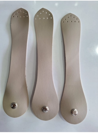  Renkli İlmekler Suni Deri Dikme Çanta Kapağı (Brit) - 21 cm