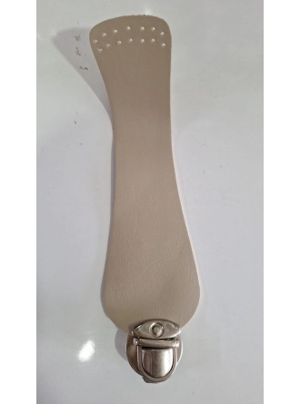  Renkli İlmekler Suni Deri Dikme Kilit Açma Çanta Kapağı (Brit) - 24 cm