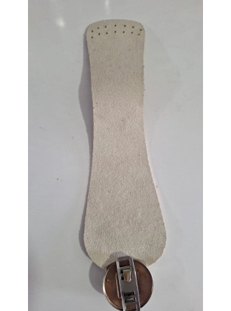  Renkli İlmekler Suni Deri Dikme Kilit Açma Çanta Kapağı (Brit) - 24 cm