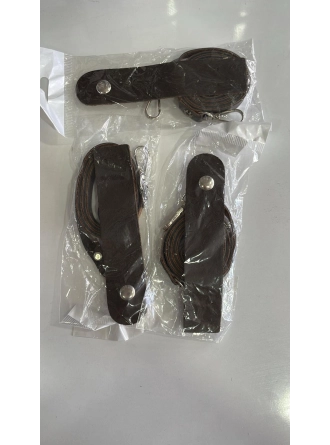  Renkli İlmekler Suni Deri Dikme Kilit Açma Çanta Kapağı (Brit) - 14 cm