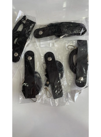  Renkli İlmekler Suni Deri Dikme Kilit Açma Çanta Kapağı (Brit) - 14 cm