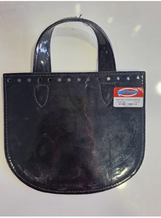 Renkli İlmekler Suni Deri Sırt Çantası Dikim Kapağı (22x19 cm)