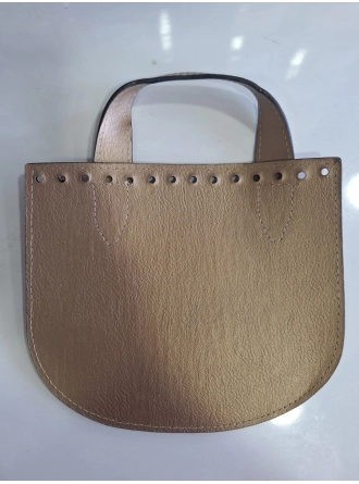 Renkli İlmekler Suni Deri Sırt Çantası Dikim Kapağı (22x19 cm)