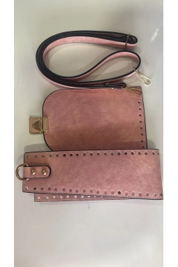 Renkli İlmekler Makaron Çanta Dikim Seti