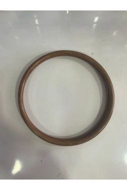 Renkli İlmekler Bambu Görünümlü Plastik Çanta Sapı (23cm Çap)