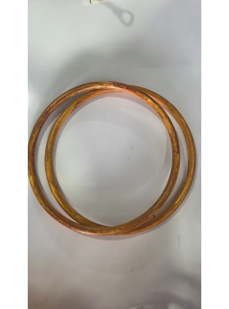 Renkli İlmekler Bambu Görünümlü Plastik Çanta Sapı (23cm Çap)