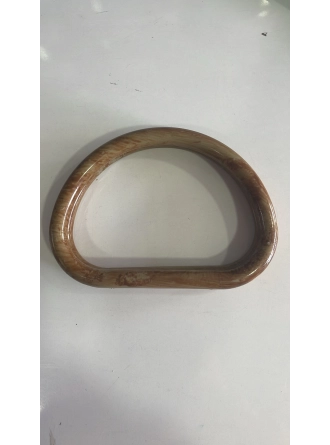 Renkli İlmekler D Model Akrilik Çanta Dikme El Sapı  En 13 cm
