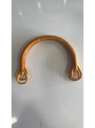 Renkli İlmekler D Model Akrilik Çanta Dikme El Sapı  En 14cm