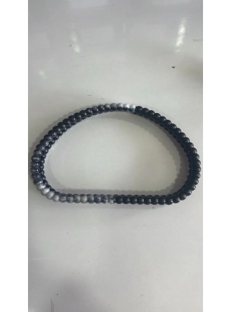 Renkli İlmekler D Model Akrilik Çanta Dikme El Sapı  En 18cm 
