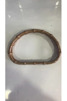 Renkli İlmekler D Model Akrilik Çanta Dikme El Sapı  En 19cm
