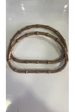 Renkli İlmekler D Model Akrilik Çanta Dikme El Sapı  En 19cm