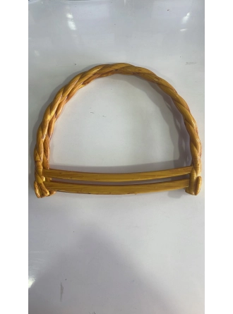 Renkli İlmekler D Model Akrilik Çanta Dikme El Sapı  En 20cm