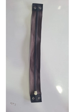 Renkli İlmekler Örgü Çanta Fermuarı (30 cm) - Metreyle Satılır
